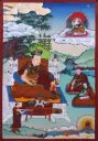 Consecrated Je Gampopa Thangka (Father of Kagyu Lineage)
