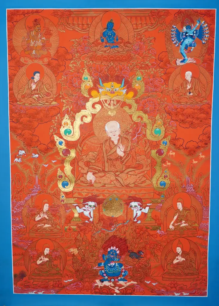 Sachen Kunga Nyingpo Thangka (The Great Sakyapa)