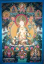 White Tara Thangka – Five Dhyani – Radiant Healing Mandala
