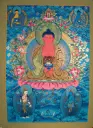 Amitabha Buddha Thangka – Blue Menri Assembly