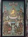 Amitabha Buddha Thangka – Japanese Pure Land Style