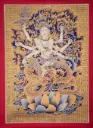 Taleju Bhawani Thangka – Eight-Armed Royal Form – Newari Style Nepalese