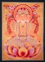 Lord Brahma Thangka – Four-Faced Golden Creator – Newari Style Nepalese